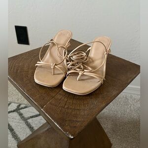 Abercrombie & Fitch faux leather heels